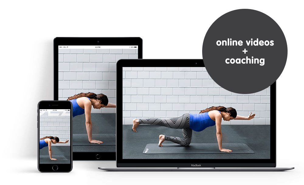 Training for Mamas - Mockup - Web - Devices